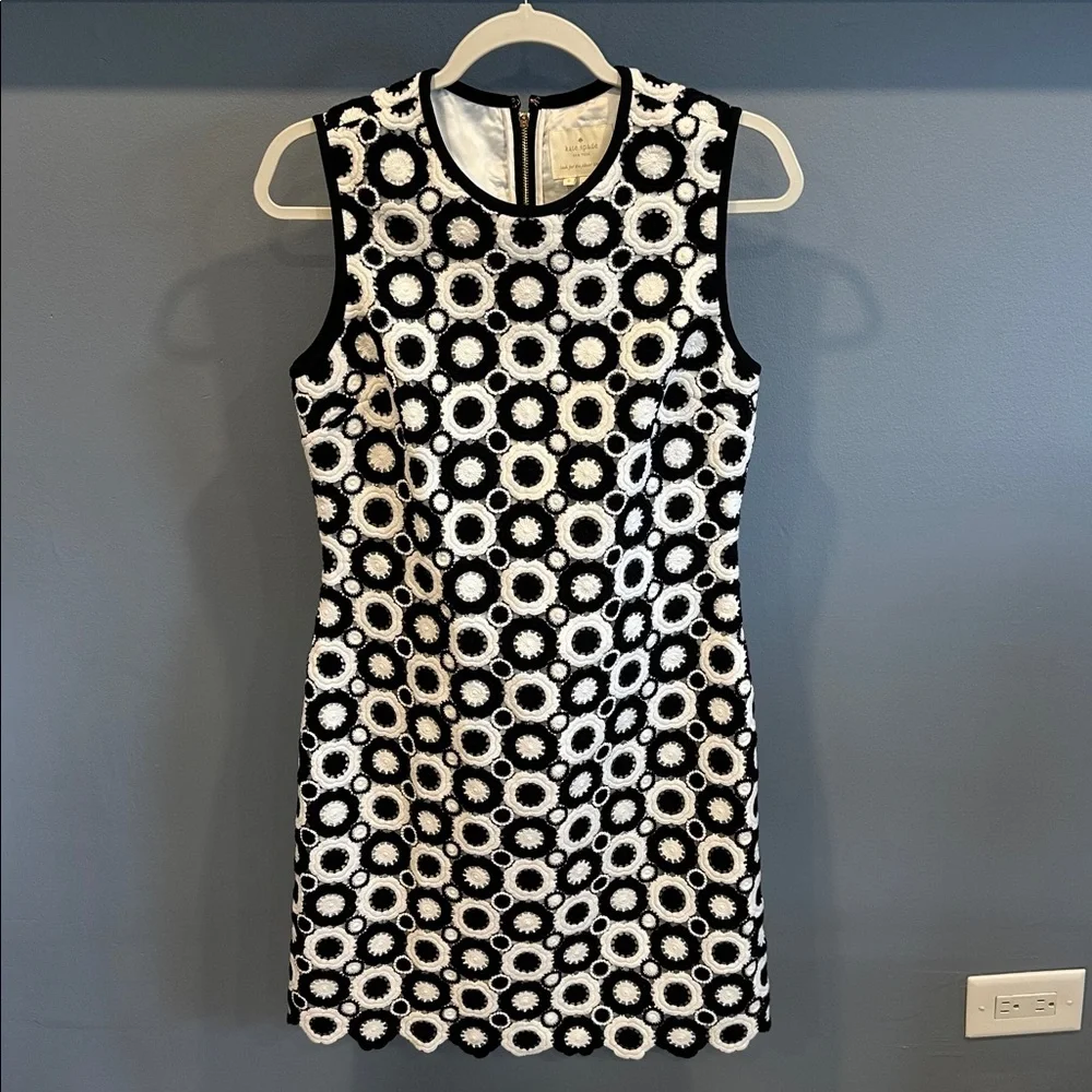 New Kate Spade Guipure Lace Shift Dress